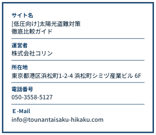運営者情報